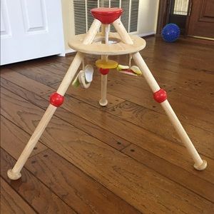 Tripod Wooden Baby Gym